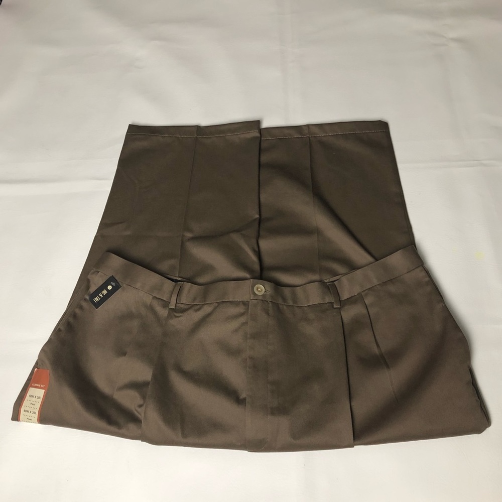 Haggar Mens Pants Size:50x30